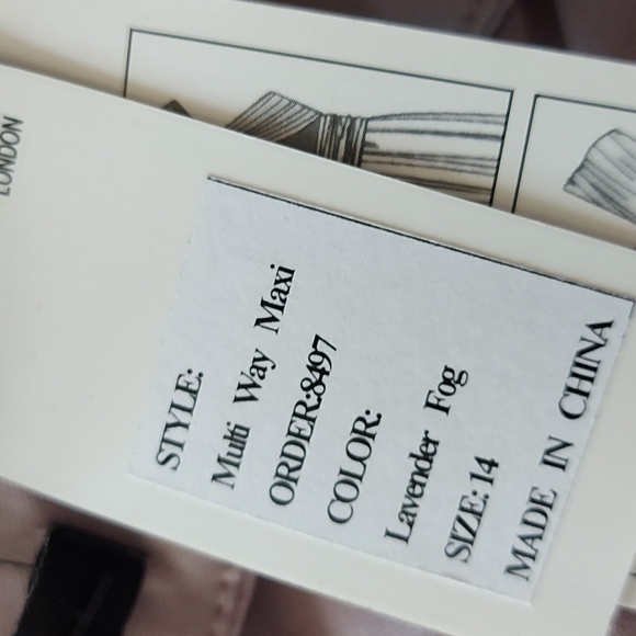 TFNC Multi Way Maeve Maxi Dress Size 14 - Picture 6 of 10